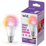 Wiz 60W Renkli Ambiyans E27 Akıllı Ampul (A60) Matter, Google Home, Alexa Uyumlu - Beyaz - 50 - 60 W