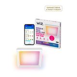 Wiz Beyaz Akıllı Sıva Üstü RGB 17W Kare Panel Tavan Armatürü