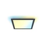 Wiz Siyah Akıllı Sıva Üstü Rgb Kare Panel Tavan Armatürü 36W [Enerji Sınıfı E]