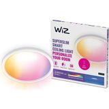 Wiz Superslim 22W Beyaz Sıva Üstü Rgb Akıllı LED Yuvarlak Panel Tavan Armatürü 42 cm Çapında 2600 Lumen - 20 - 30 W