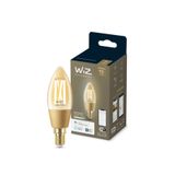 Wiz Wi-Fi Filament Mum Sarı 25W C35 E14 Akıllı Ampul