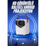 Wızard Hd Ayaklı Portatif Projeksiyon Cihazı Bluetooth Wifi Akıllı Android İşlemcili