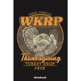 Wkrp Turkey Drop 1978 Cincinnati Notebook: Notebook, planner, journal, organiser, bullet journal, sketchbook_ 6x9 inches, 120 dotted pages
