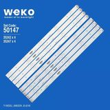 Wkset-5147 35242X4 35247X4 Bmtc Kj42d10 8 Adet Led Bar (Tvnizi Açıp İçindeki Led Barla Birebir Aynısı Olduğunu Görmeden Almayınız. Sonrasın