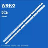 Wkset-5449 35589X2 Kj315d10-Zc14f-03 - 303Kj315034 2 Adet Led Bar (Tvnizi Açıp İçindeki Led Barla Birebir Aynısı Olduğunu Görmeden Almayını