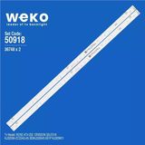 Wkset-5918 36748X2 Kj32d06-Zc22ag-05 303Kj320043 2 Adet Led Bar 6V (Tvnizi Açıp İçindeki Led Barla Birebir Aynısı Olduğunu Görmeden Almayınız. Sonrasında İade Almamaktayız.)