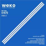 Wkset-6670 37338X3 Shıneon 2D04040 Rev.a Ms-L2405 V2 3 Adet Led Bar (Tvnizi Açıp İçindeki Led Barla Birebir Aynısı Olduğunu Görmeden Almayınız. Sonrasında İade Almamaktayız.)