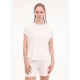 WL FUN 11MD1143 5FX Ekru Kadın Kısa Kol T-Shirt