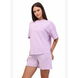 WL GALE 11SY788 5PR Lila Kadın Kısa Kol T-Shirt