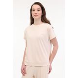 WL REGINA 11LYG33 5FX Bej Kadın Kısa Kol T-Shirt