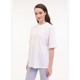 WL SAINO 11F204 5FX Beyaz Kadın Kısa Kol T-Shirt