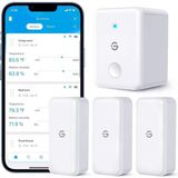 Wlan Higrometre Termometre 3'lü Paket, Uygulamalı ve Hassas