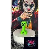 WLS Studio Hareketli Minecraft Creeper Figür | Organik | Yeni Nesil Oyuncak