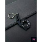 WLS Studio Keyrambit Premium V3 Pro Anahtarlık & Özel Rulmanlı - Siyah