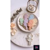 WLS studio Zarif Balerin Kurabiye Kalıbı Ve Şekillendirici 10 cm Organik Butik Kurabiye Kalıbı