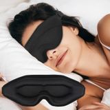 WM WESTERN MIRACLE Erkek ve Kadın için Uyku Maskesi, Karartma 3D Konturlu Göz Maskesi, Kirpik Uzatmaları için Göz Bağı, Yumuşak Rahat Göz Kapağı Gölgeliği, Ayarlanabilir Kayışlı, Seyahat, Yoga Şekerleme Gece Vardiyası Parlak Siyah