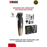 Wmark NG-2038 Profesyonel Şarj Edilebilir Saç Kesme Saç Kesme Makinesi