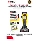 Wmark Ng-X1 Plus Profesyonel Saç Kesme Makinesi | 10.000 Rpm Vector Motor Teknolojisi - Renkli