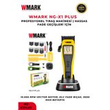 Wmark NG-X1 Plus Profesyonel Saç Kesme Makinesi | 10.000 RPM Vector Motor Teknolojisi