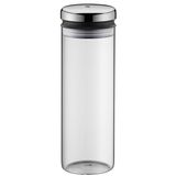 WMF Cam Saklama Kabı, 1,5 L, 28,5 cm, Kapaklı Cam Kavanoz, Geniş Dolum Ağızlı, Kahve Çekirdeği, Öğütülmüş Kahve ve Müsli İçin