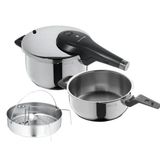 WMF Fusiontec Perfect Premium 4.5+3 lt Gümüş Düdüklü Tencere