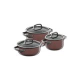 WMF Fusiontec Rose Quartz Tencere Seti 3 Parça 3201112825