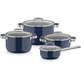 WMF Fusiontec Tencere Seti 4 Parça Lacivert 3201114689
