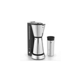 WMF Küchenminis Filtre Kahve Makinesi, Termos Demlikli, 5 Fincan Kapasiteli, 350 ml Termos Seyahat Bardağı Dahil, 24 Saat Zamanlayıcı, Otomatik Kapanma, 760 W, Gümüş