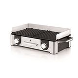 WMF LONO Family Grill - barbeküler ve mangal (Masanın üstü, Siyah, Gümüş, Dikdörtgen)