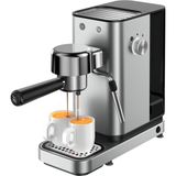 Wmf Lono Silk Espresso Makinesi Portafiltre Makinesi, Crema Assist ve Süt Köpürtücü, Parmak Izi Bırakmayan Tasarımıyla Kompakt ve Zarif, 1-2 Fincan Espresso Için Ideal