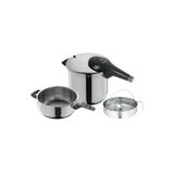 WMF Perfect 6.5+3 lt Gri Düdüklü Tencere Seti