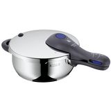 WMF Perfect Plus 3 L Düdüklü Tencere, İndüksiyon Uyumlu, Cromargan® Yüksek Kaliteli Parlak Paslanmaz Çelik, 2 Pişirme Kademesi, Tek Elle Pişirme Kademesi Ayarı