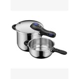 WMF Perfect Plus 6.5+3 lt Metalik Düdüklü Tencere Seti