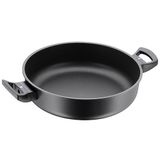 WMF PermaDur Excellent güveç tavası 28 cm indüksiyon, yüksek kenar, alüminyum kaplama, alev korumalı plastik sap