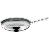 WMF Profi 28 cm Paslanmaz Çelik Tava, Kaplamasız, Cromargan® Yüksek Kaliteli Paslanmaz Çelik, İndüksiyon Dahil Tüm Ocaklarla Uyumlu, Fırına Girebilir, Bulaşık Makinesinde Yıkanabilir