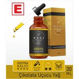 Wmos Çikolata Uçucu Yağ 100 % Saf Esansiyel Uçucu Yağ Aromaterapi Yağı Oda Kokusu Cam Damlalıklı 30ML
