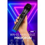 Wn01 Ses Sistemi Hoparlör İçin Kablosuz El Mikrofonu