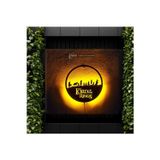 Woa Womart Atelier Işıklı Tablo Marketi Yüzüklerin Efendisi Işıklı Tablosu