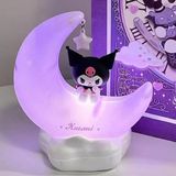 Woatcck Kawaii Gece Lambası Sevimli Anime Karakter Led Işık Lambası Güzel Oda Dekor Eşyaları Şarj Edilebilir Masa Lambası Kızlar Çocuklar S