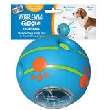 Wobble Wag Giggle Ödül Topu- Etkileşimli Köpek Oyuncağı ve Ödül Dağıtıcısı, Yuvarlandığında veya Sallandığında Eğlenceli Kıkırdama Sesleri, Köpekler için Harika, Evcil Hayvanlar En İyisini Biliyor