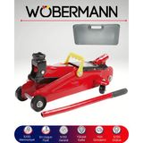 Wöbermann 2 Ton Hidrolik Kriko – Tekerlekli ve Taşıma Çantalı Araba Krikosu