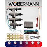 Wöbermann Merkezi Kilit Sistemi 4 Kapı, Sessiz Motor, Evrensel Uyum