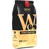 Woc Türk Kahvesi 250 g – Türkiye Menşeli %100 Arabica, Geleneksel Tat, Espresso ve Filtre Kahveye Uygun - 250 gr