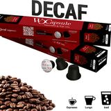 Wocapsule Decaf (Kafeinsiz) Nespresso Uyumlu Kapsül Kahve 10'lu Kutu