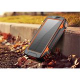 Wochee Xcore Ultimate Solar Powerbank + 4 Yapraklı Katlanabilir Güneş Paneli - Turuncu