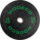 Wodeco Hi-Temp Olimpik Bumper Ağırlık Plakası 10 kg - Siyah - Standart