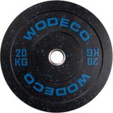 Wodeco Hi-Temp Olimpik Bumper Ağırlık Plakası 20 kg - Siyah - Standart