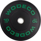 Wodeco Siyah Olimpik Bumper Ağırlık Plakası 10 kg - Standart