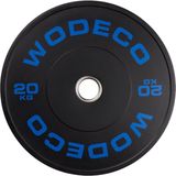 Wodeco Siyah Olimpik Bumper Ağırlık Plakası 20 kg - Standart