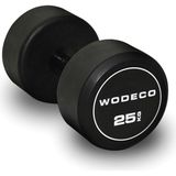 Wodeco Solid Yuvarlak Dambıl 25 kg - Siyah - Standart